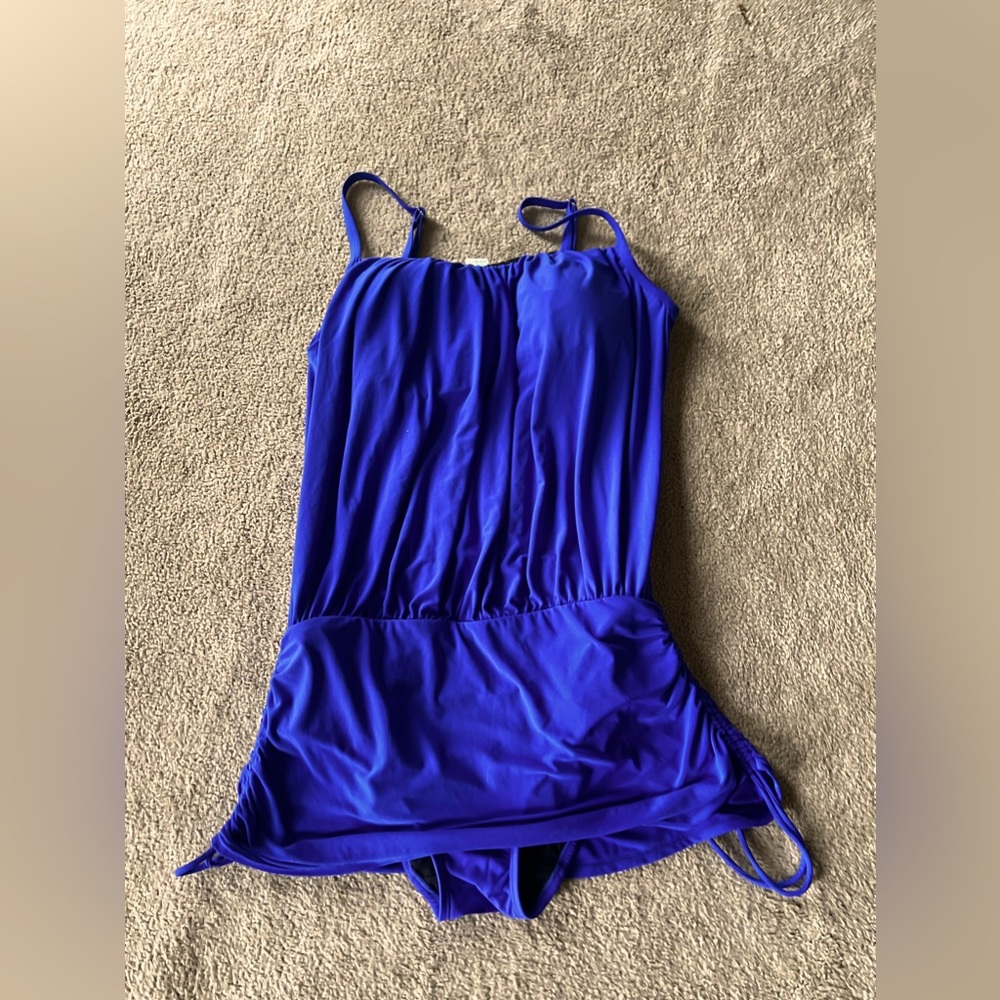 Royal Blue One Piece Swimsuit